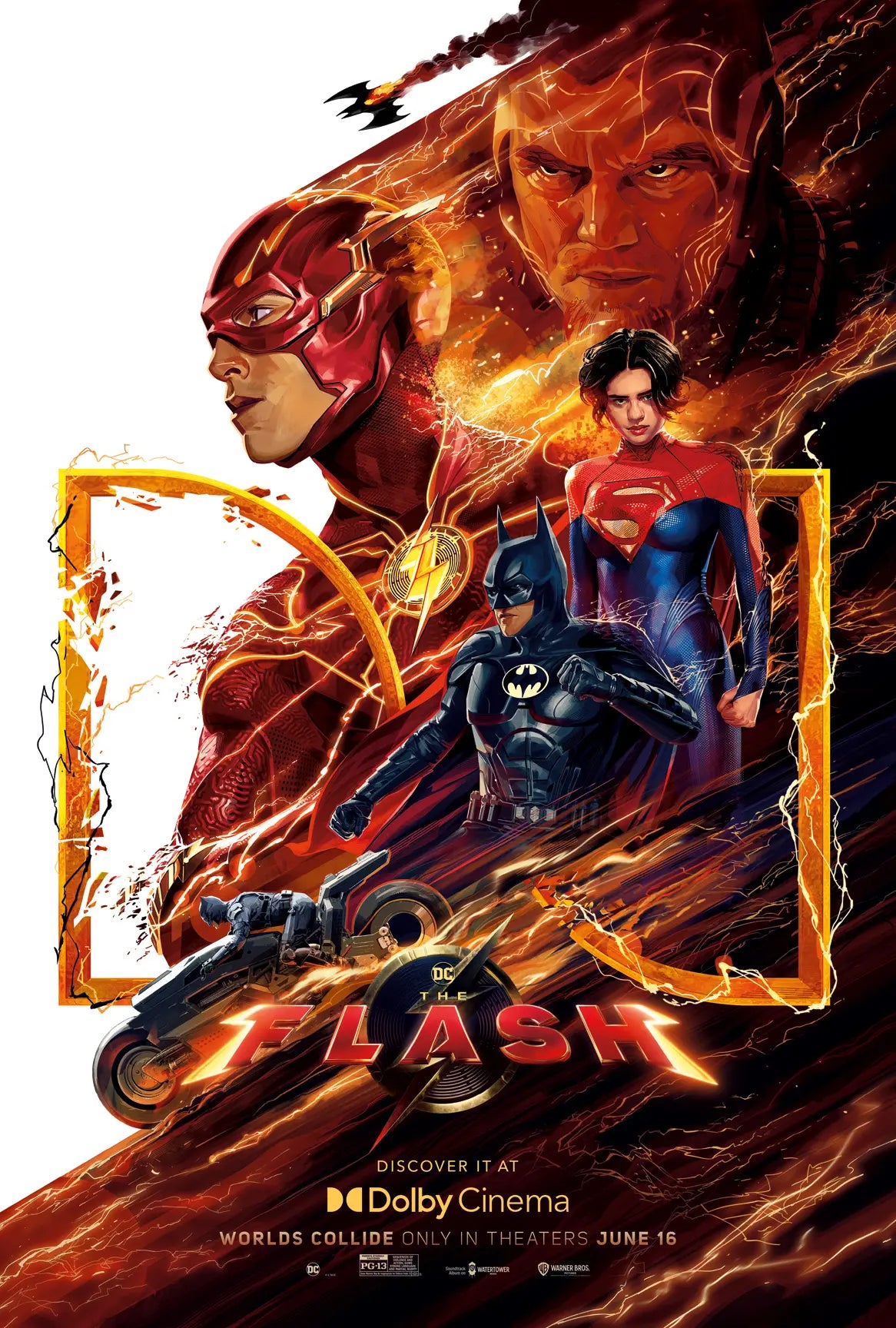 The Flash Design 1 A2 Size Posters-Pixel Demon