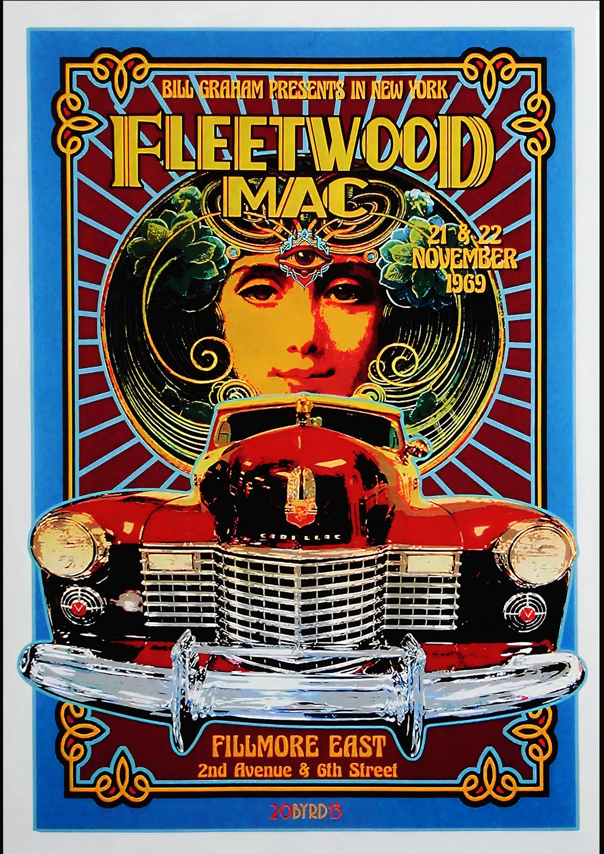 fleetwood mac Vintage Gig A2 Size Posters-Pixel Demon