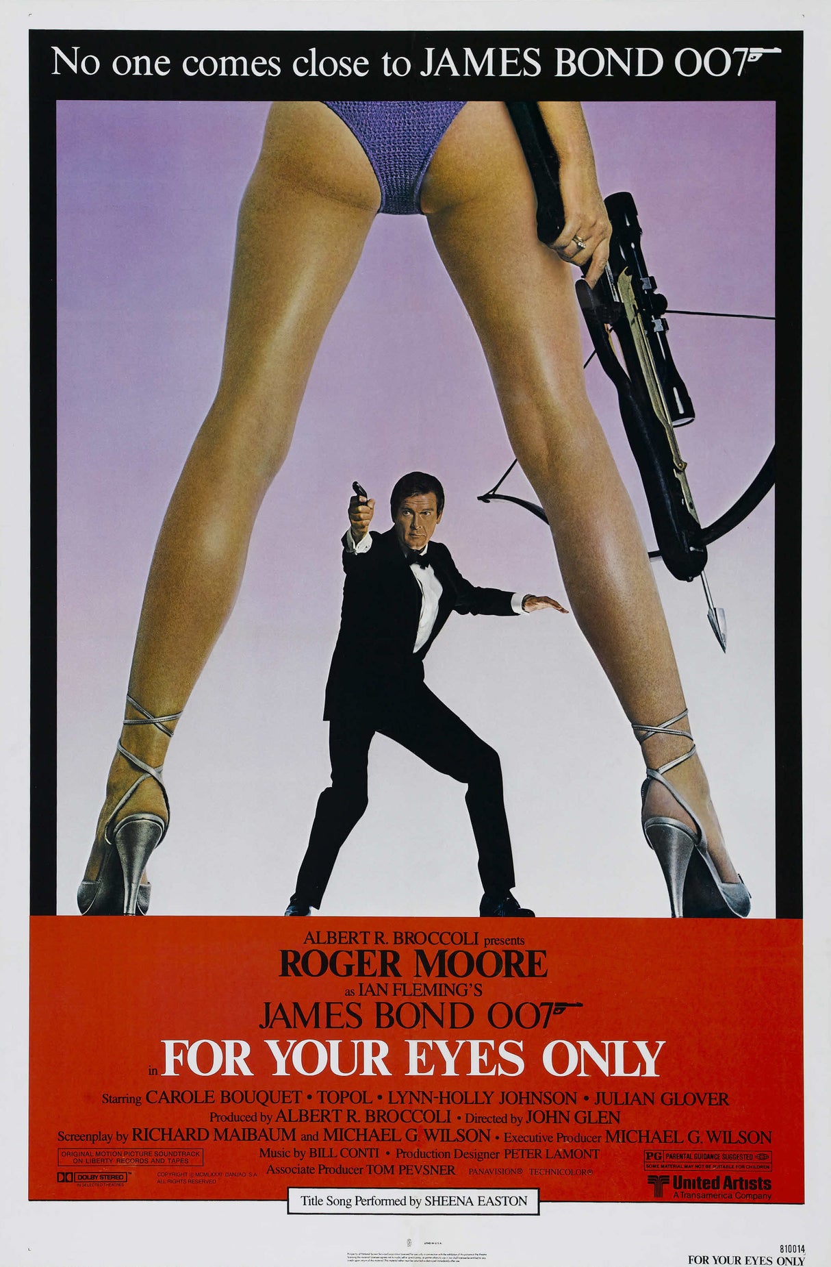 For Your Eyes Only A2 Size Movie Poster-Pixel Demon