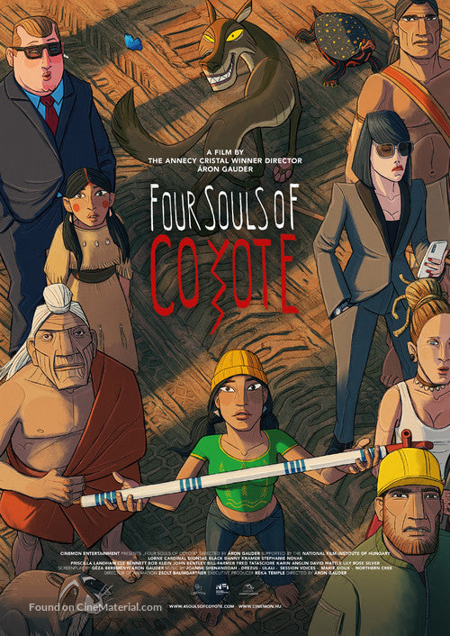 Four Souls of Coyote Cinema Movie Poster A2 Size