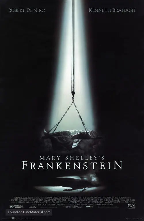 Mary Shelley's Frankenstein Cinema Movie Poster A2 Size
