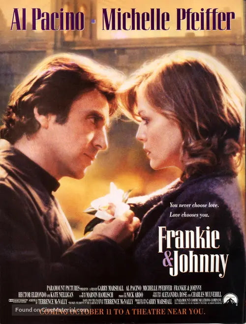 Pixel Demon Frankie and Johnny Movie Poster A2 Size