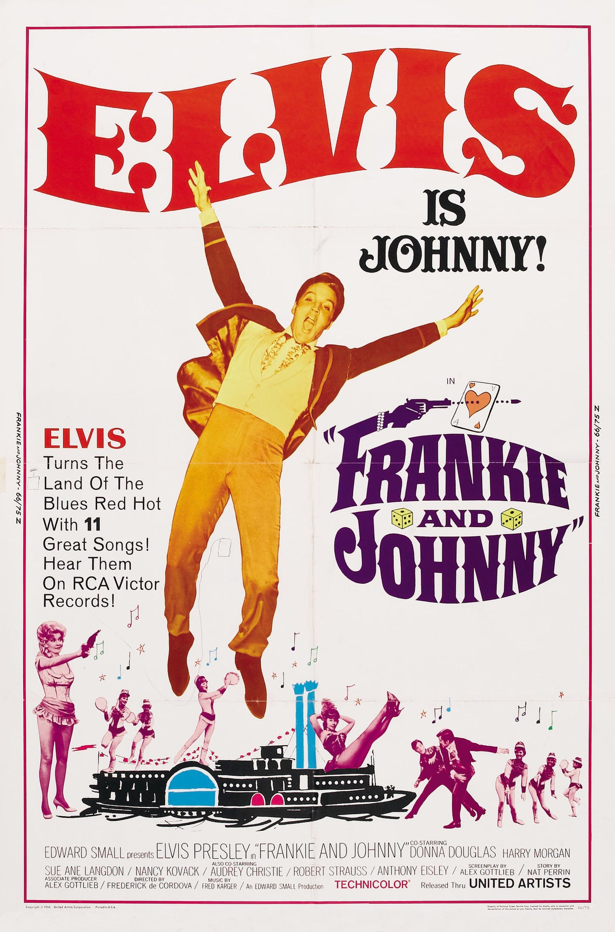 Elvis Presley Frankie And Jonny A2 Size Movie Poster-Pixel Demon