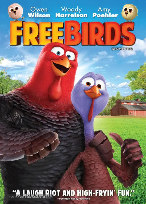 Free Birds Cinema Movie Poster A2 Size