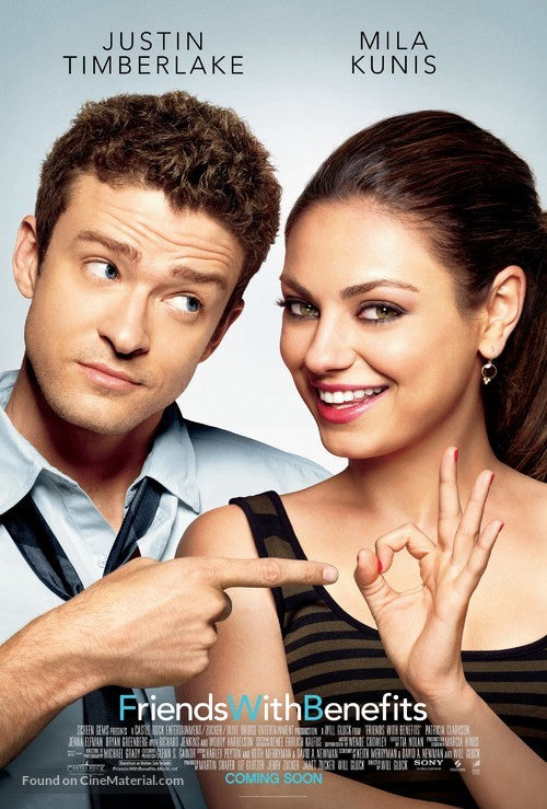 Friends with Benefits A2 Movie Poster-Pixel Demon