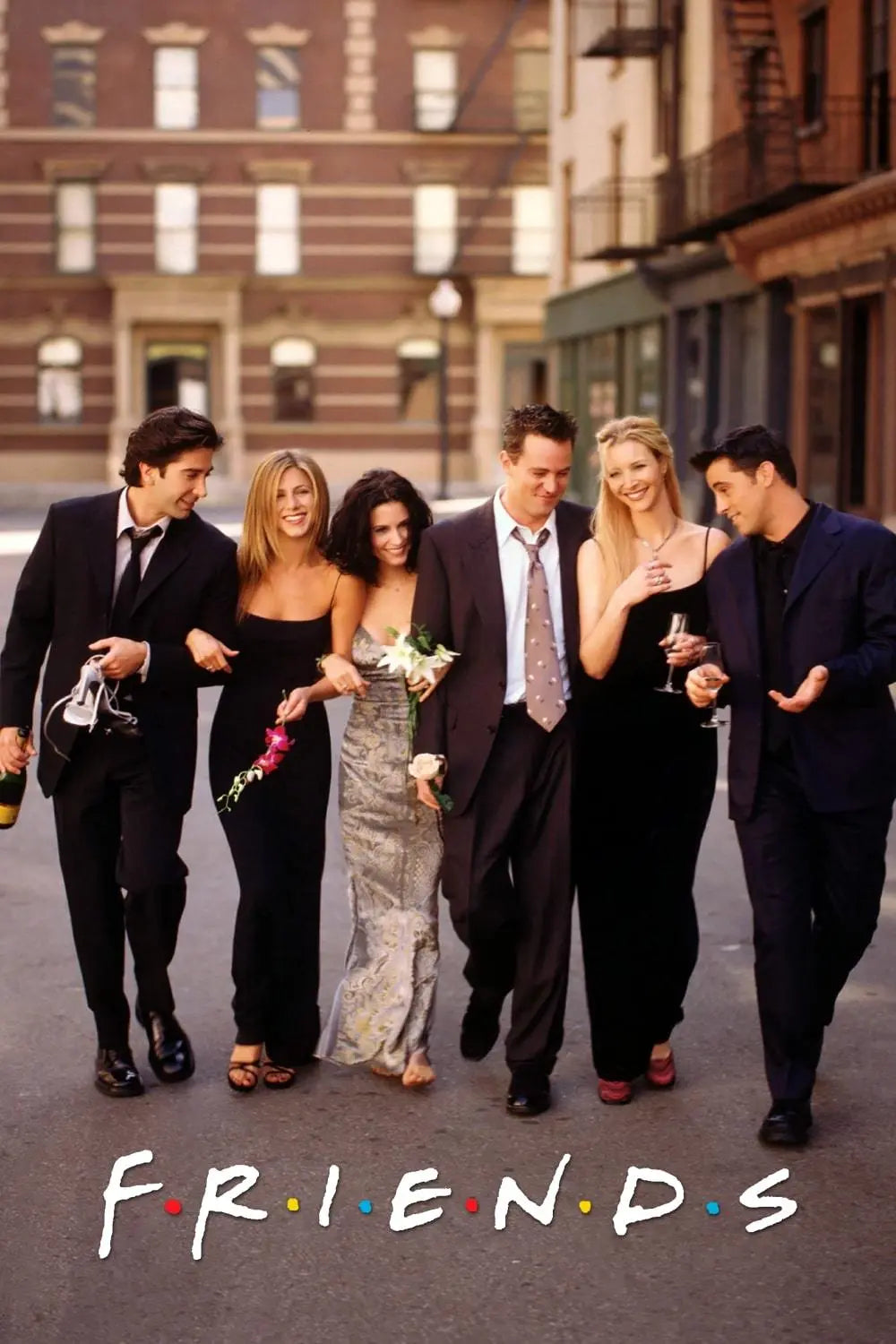 Friends A2 Size Movie Poster-Pixel Demon