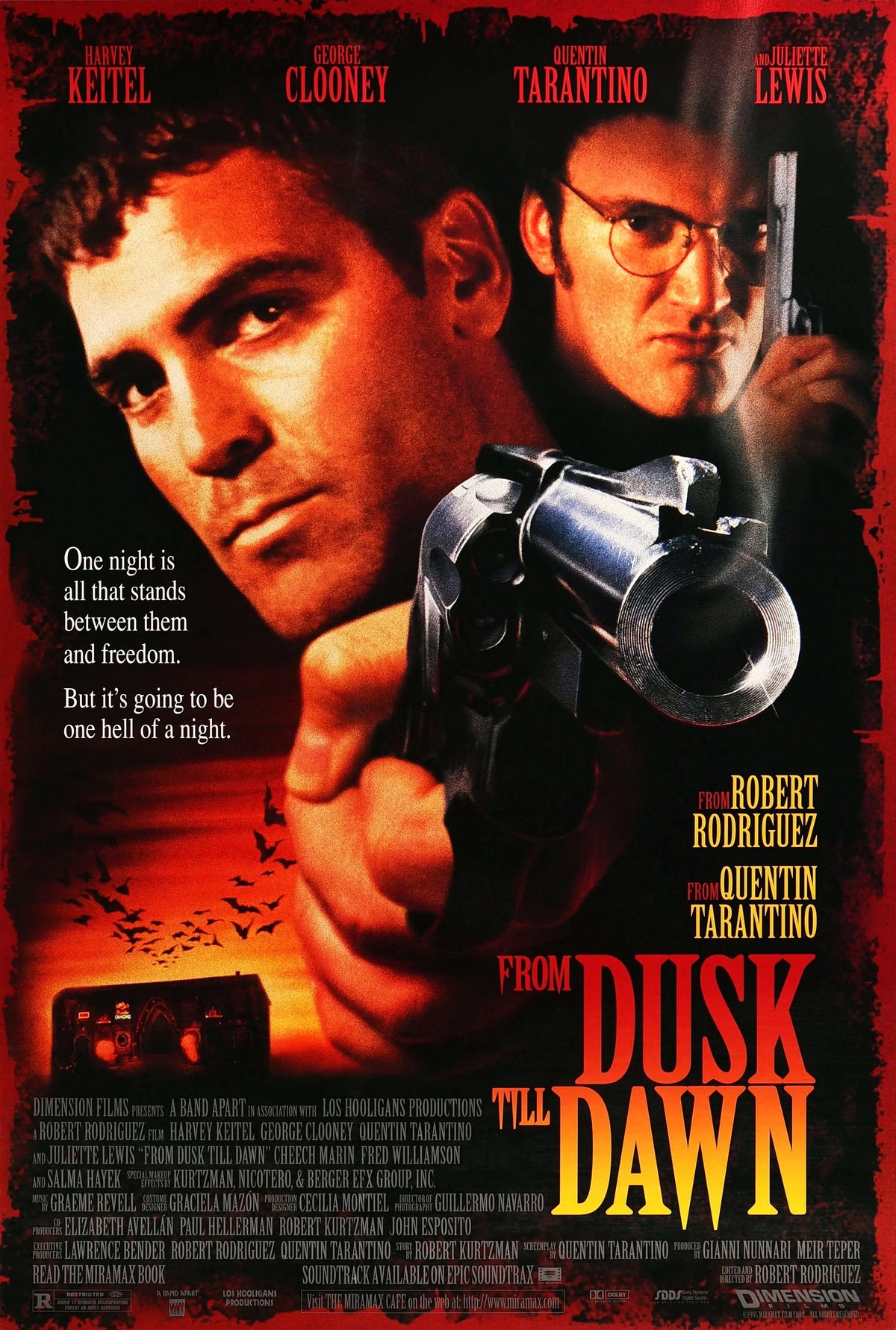 from dusk till dawn A2 Size Movie Poster-Pixel Demon