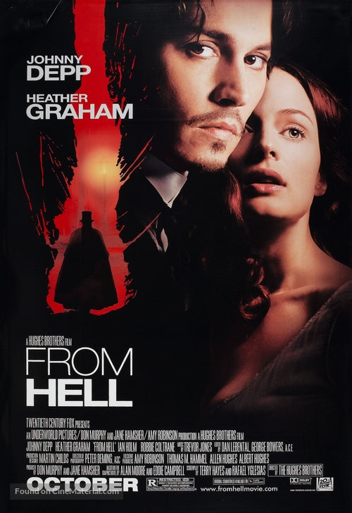 From Hell Cinema Movie Poster A2 Size