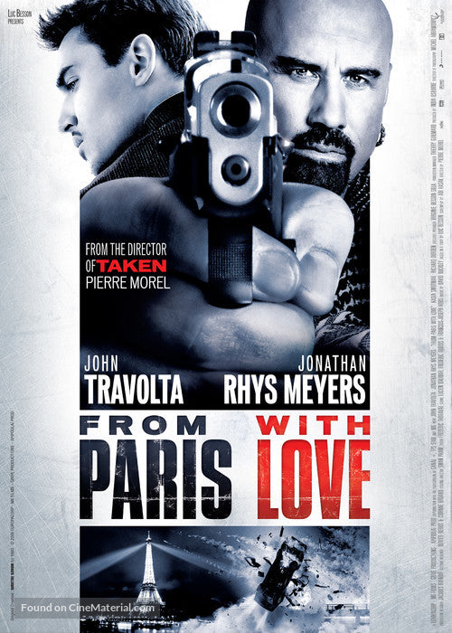 From Paris with Love Cinema Movie Poster A2 Size