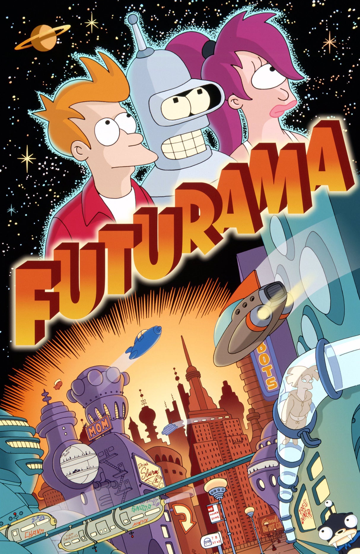 Futurama A2 Size Posters-Pixel Demon