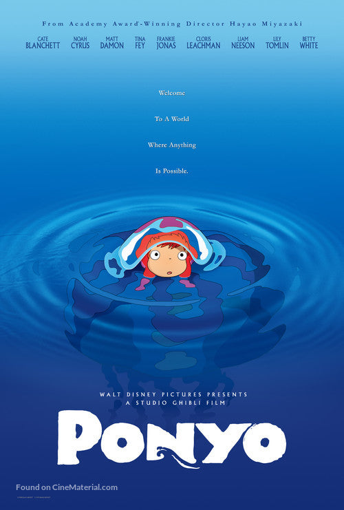 Ponyo A2 Movie Poster-Pixel Demon