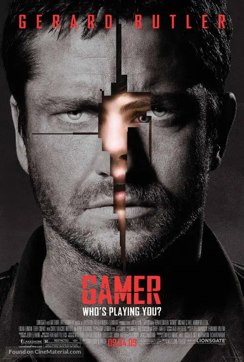 Gamer Cinema Movie Poster A2 Size