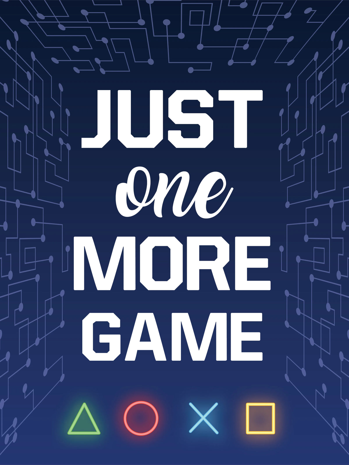 Gamer Text Quotes Design 4 A2 Size Posters-Pixel Demon