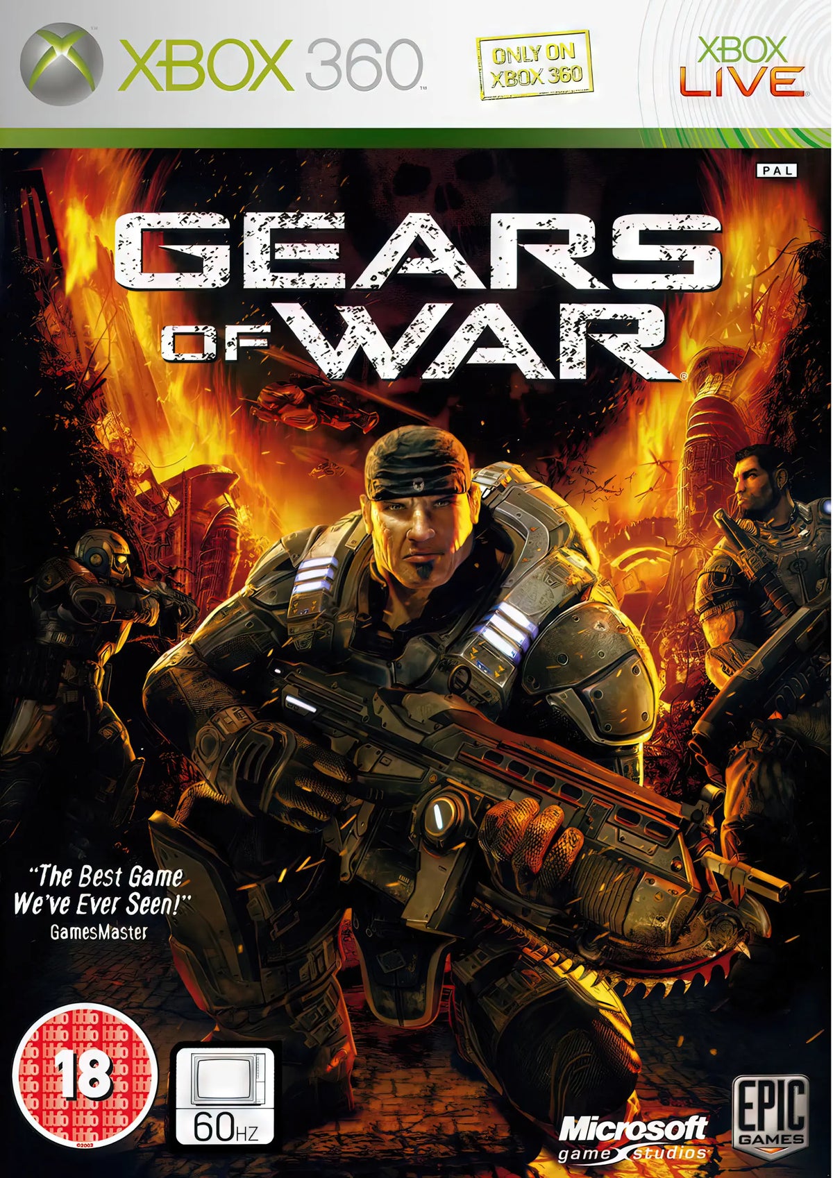 2000s Gears Of War A2 Size Posters-Pixel Demon