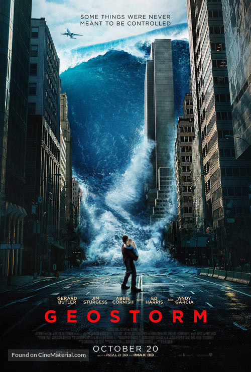 Geostorm A2 Movie Poster-Pixel Demon