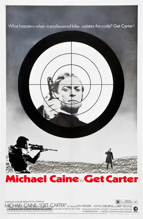 Pixel Demon Get Carter Movie Poster A2 Size