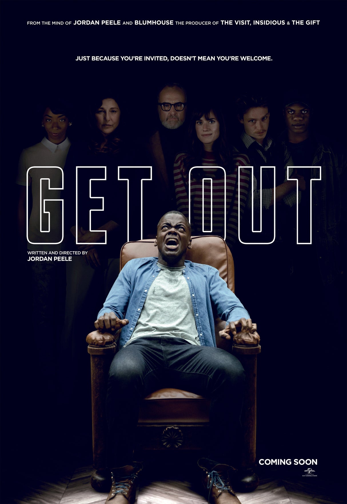 Get Out A2 Size Movie Poster-Pixel Demon