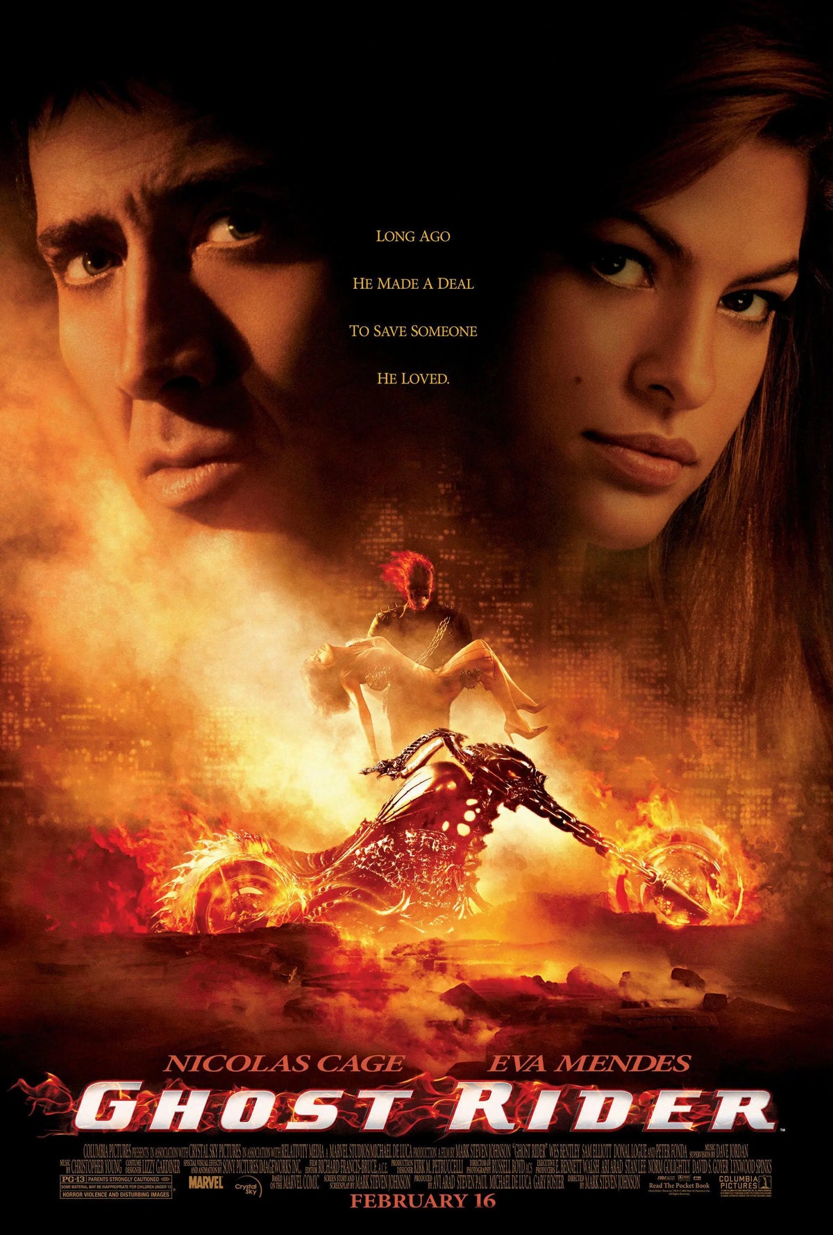 Ghost Rider A2 Size Movie Poster-Pixel Demon