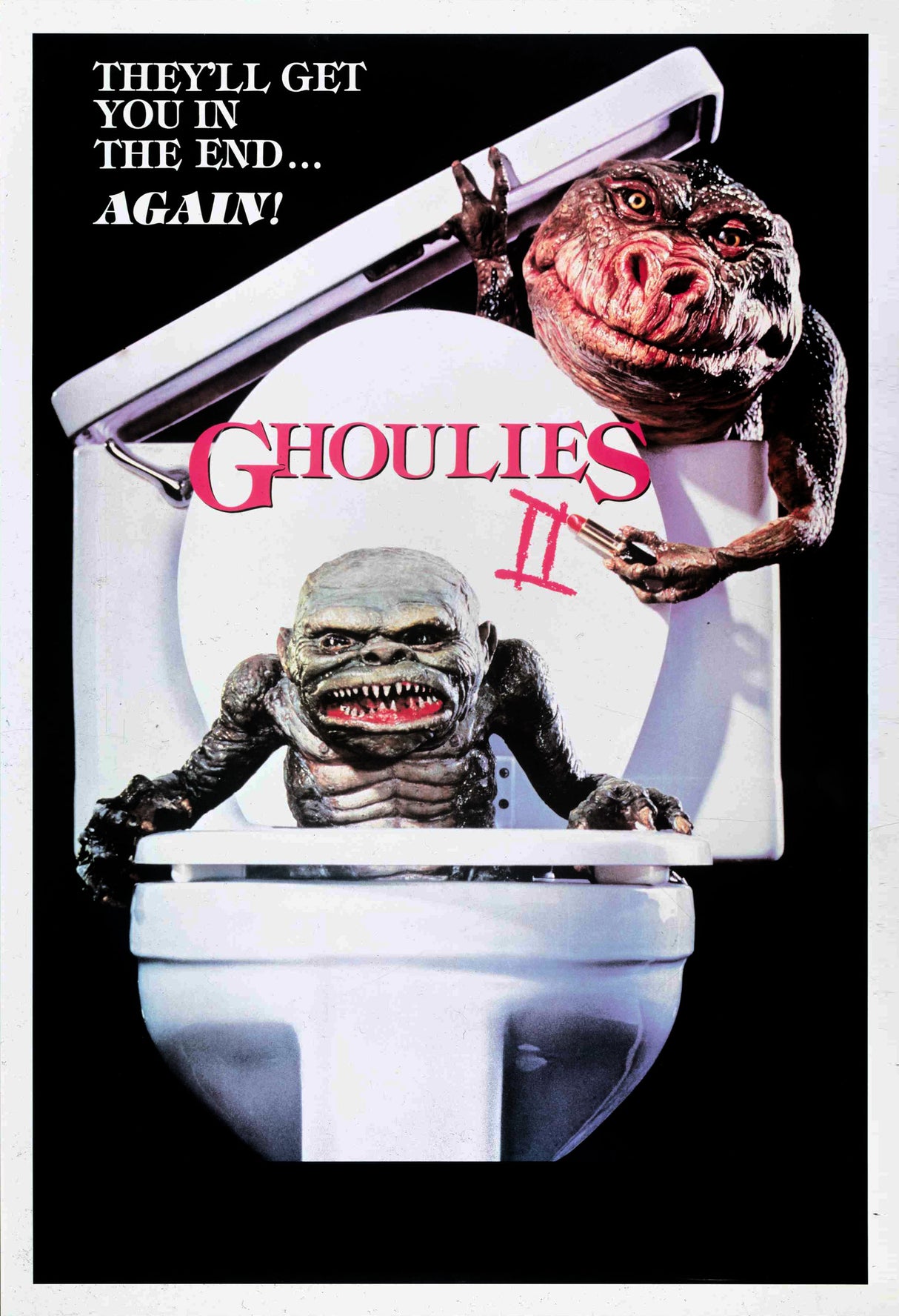 ghoulies ii A2 Size Movie Poster-Pixel Demon
