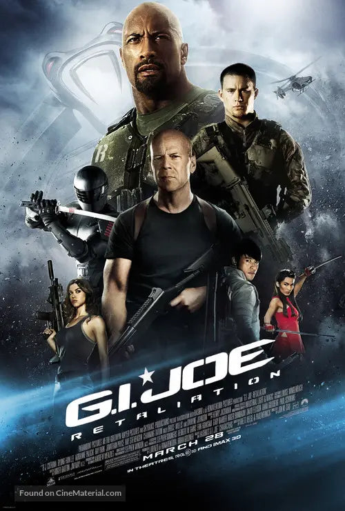 G.I. Joe: Retaliation A2 Movie Poster-Pixel Demon