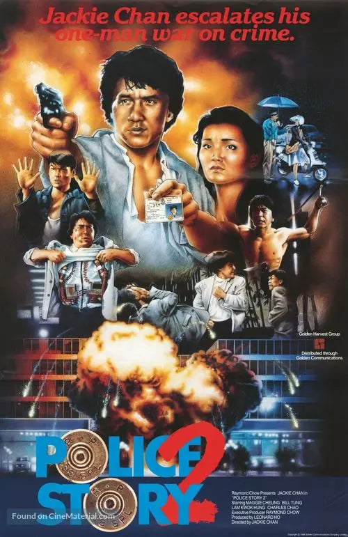 Police Story 2 A2 Movie Poster-Pixel Demon
