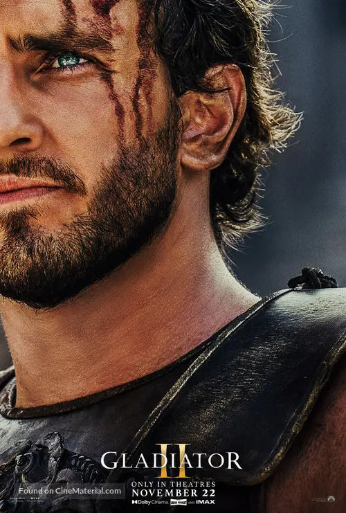 Gladiator II Movie Poster A2 Size Version 9