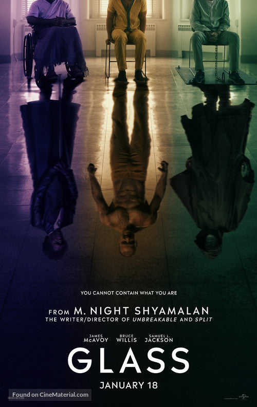 Glass A2 Movie Poster-Pixel Demon