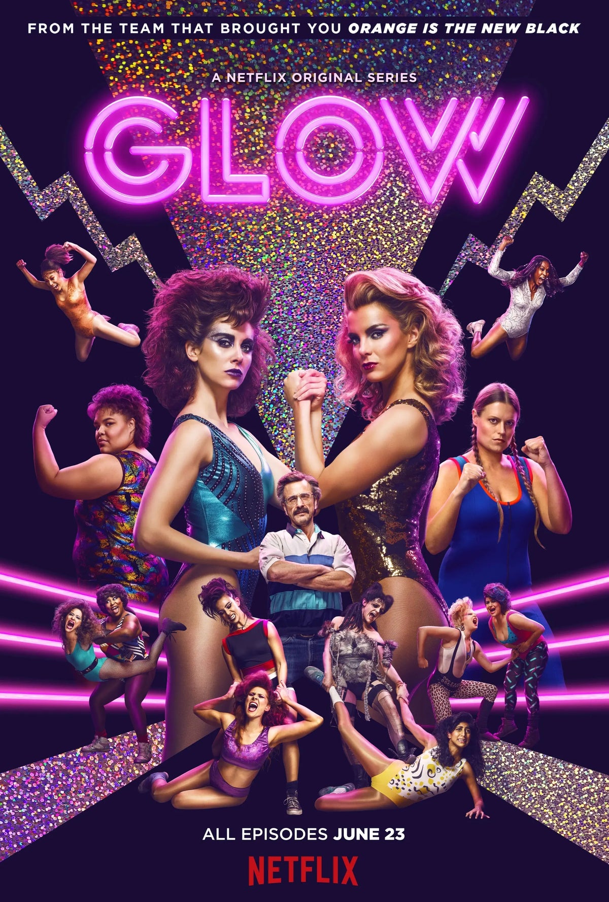 Glow A2 Size Movie Poster-Pixel Demon