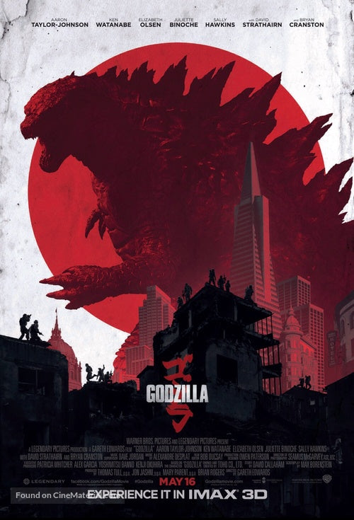 Godzilla A2 Movie Poster-Pixel Demon