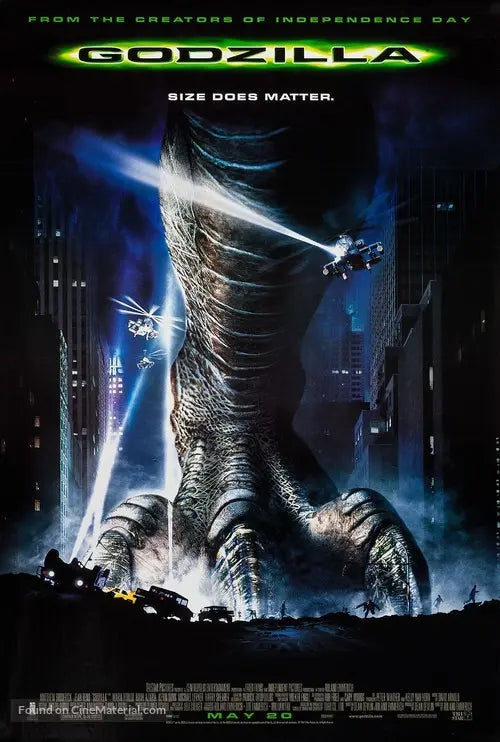 Godzilla A2 Movie Poster-Pixel Demon