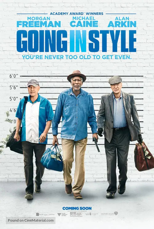 Going in Style Cinema Movie Poster A2 Size
