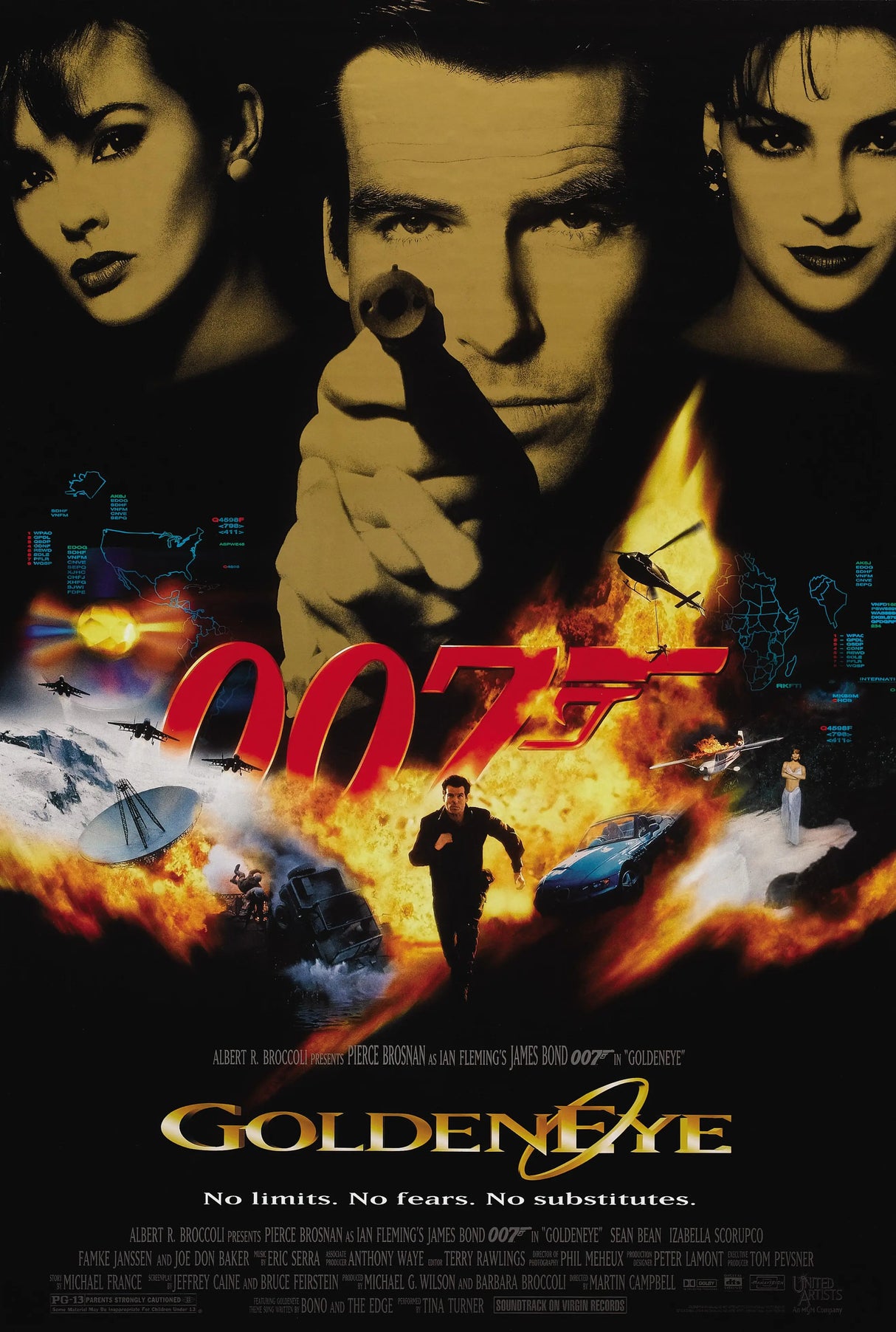 Goldeneye A2 Size Movie Poster-Pixel Demon