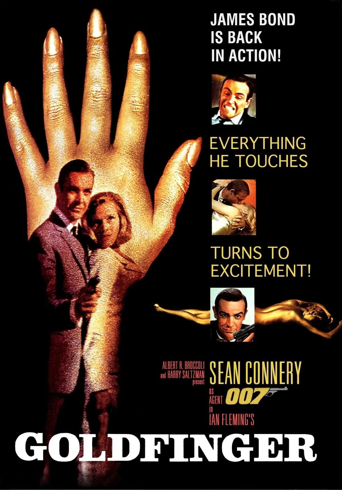 Goldfinger A2 Size Movie Poster-Pixel Demon