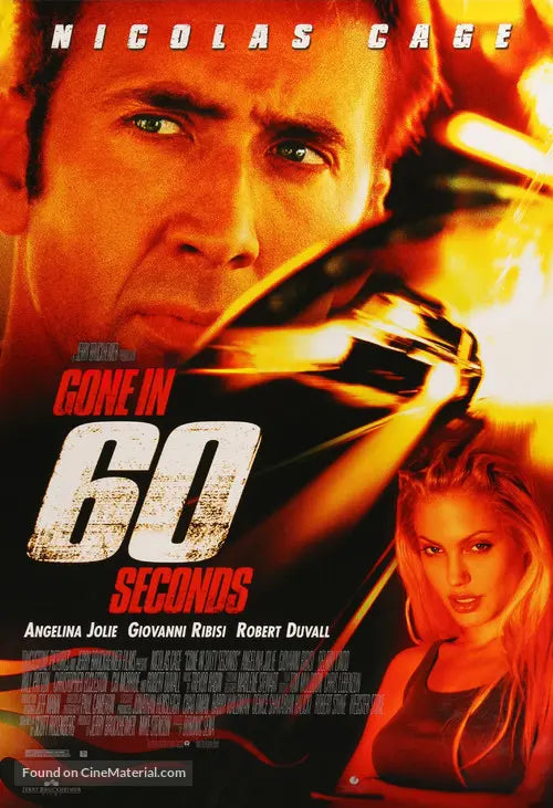 Gone in Sixty Seconds Cinema Movie Poster A2 Size