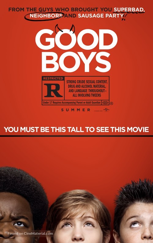 Good Boys Cinema Movie Poster A2 Size