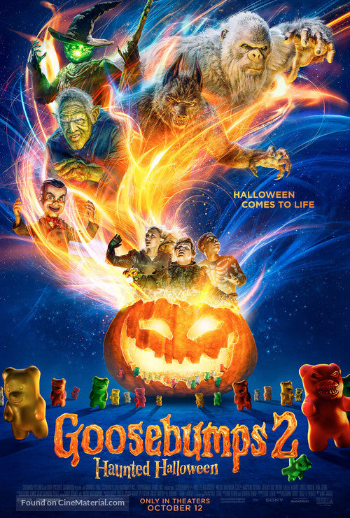 Goosebumps 2: Haunted Halloween Cinema Movie Poster A2 Size