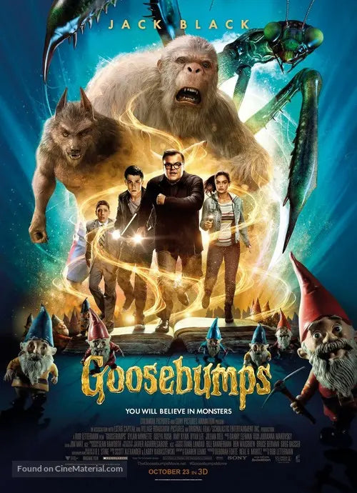 Goosebumps A2 Movie Poster-Pixel Demon