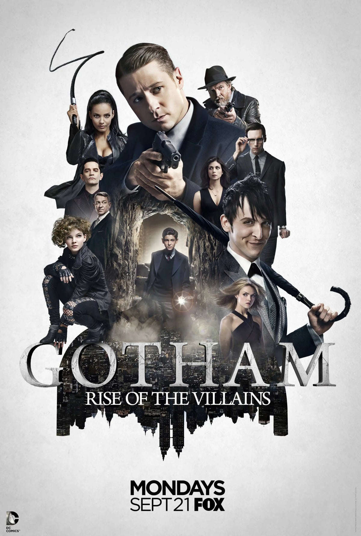 Gotham A2 Size Movie Poster-Pixel Demon