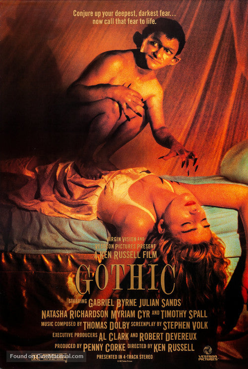 Pixel Demon Gothic Movie Poster A2 Size