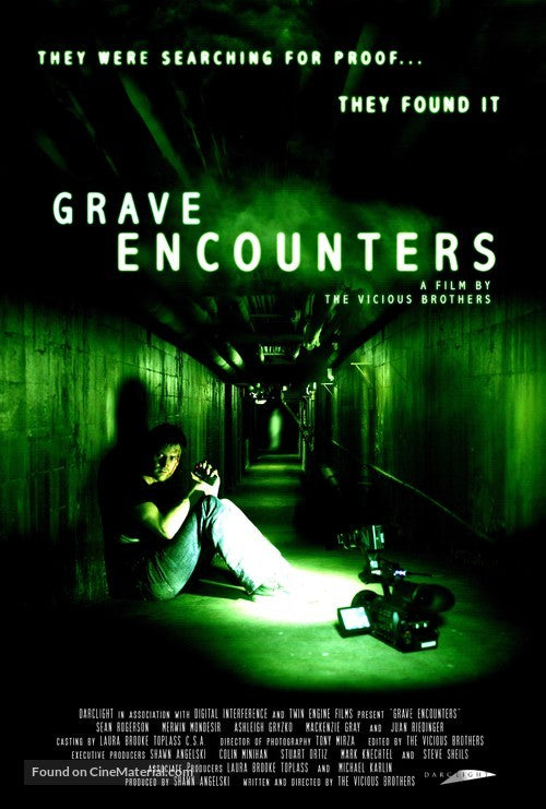 Pixel Demon Grave Encounters Movie Poster A2 Size