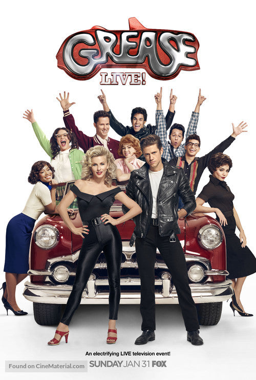 Pixel Demon Grease Live Movie Poster A2 Size