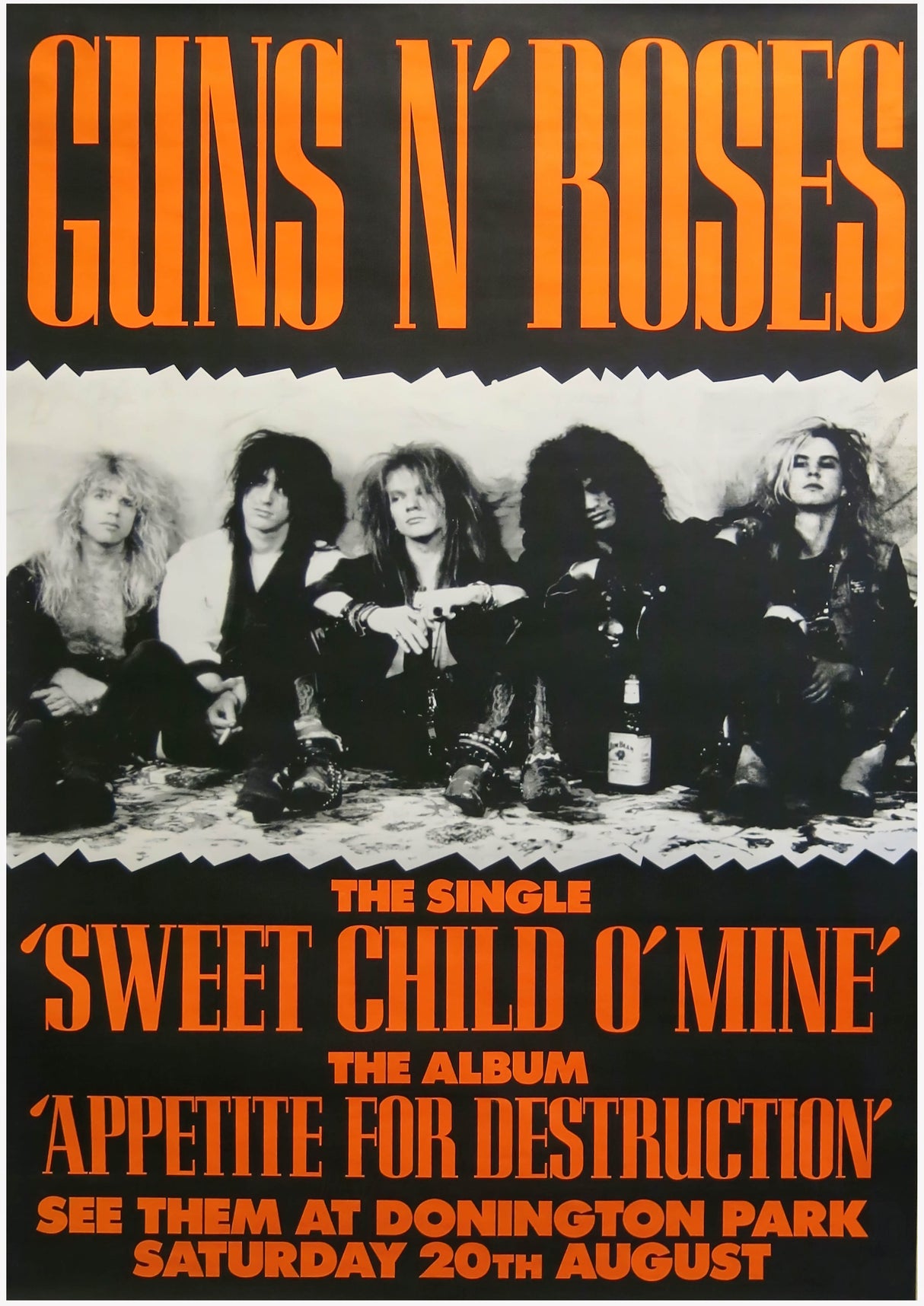 guns n roses 3 Vintage Gig A2 Size Posters-Pixel Demon