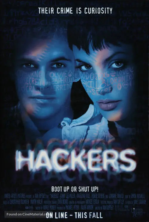Hackers A2 Movie Poster-Pixel Demon