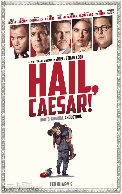 Pixel Demon Hail, Caesar! Movie Poster A2 Size