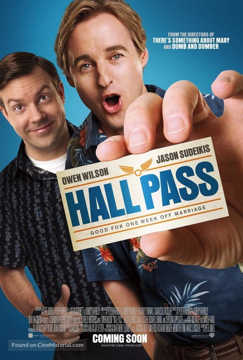 Hall Pass Cinema Movie Poster A2 Size