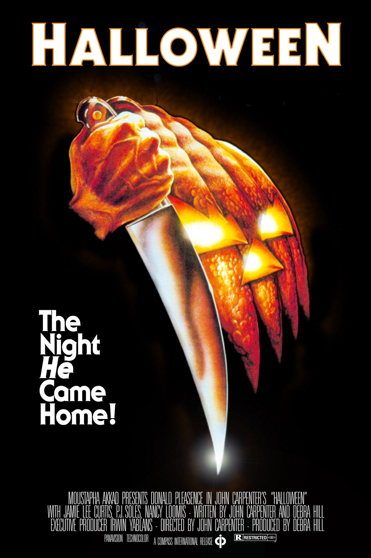Halloween A2 Size Movie Poster-Pixel Demon
