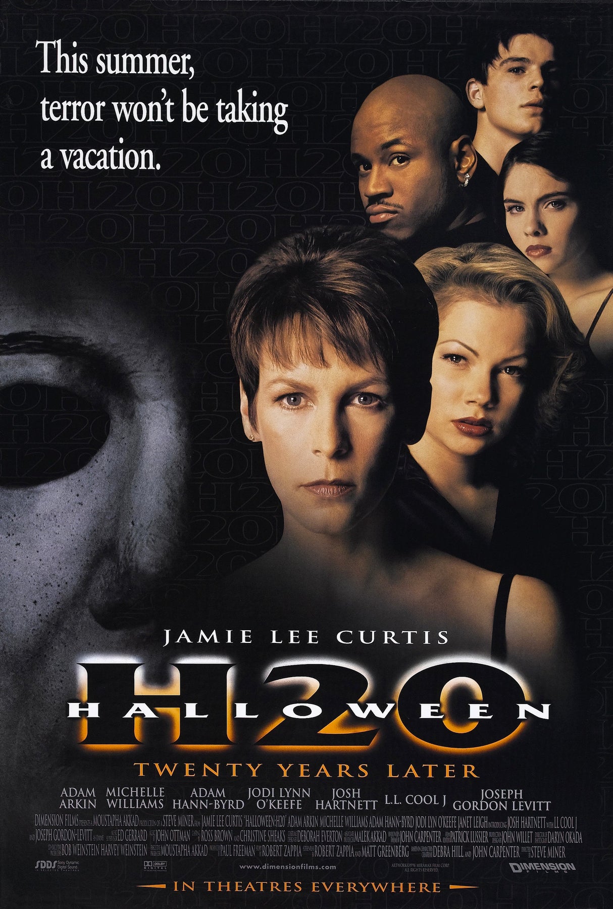 Halloween H2O A2 Size Movie Poster-Pixel Demon