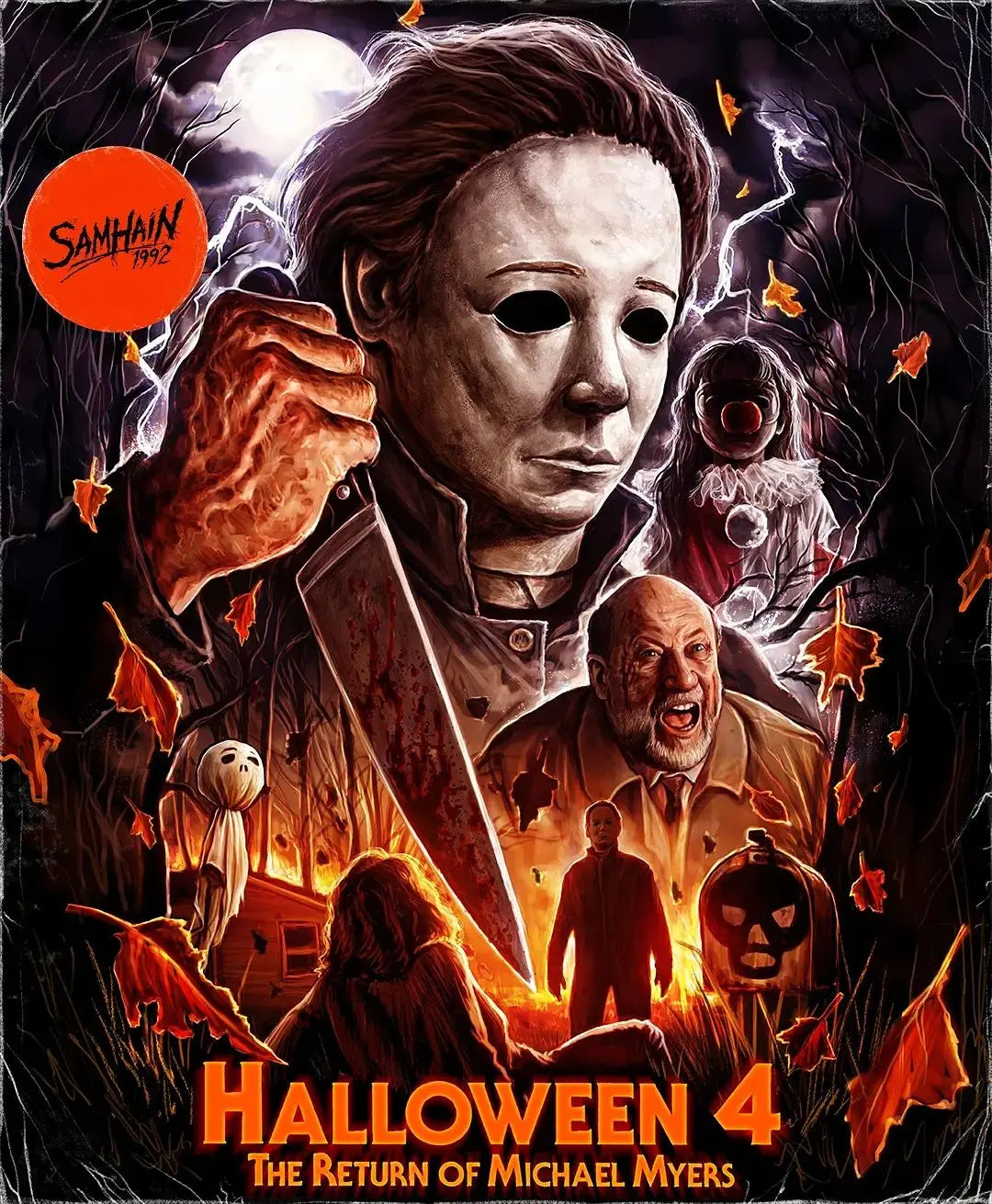 Halloween Classic Alternative 2 A2 Size Posters-Pixel Demon