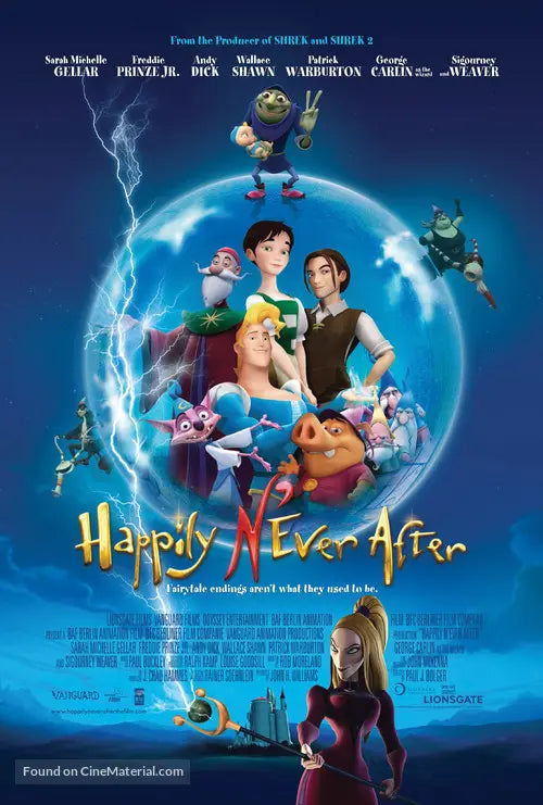 Happily N'Ever After Cinema Movie Poster A2 Size