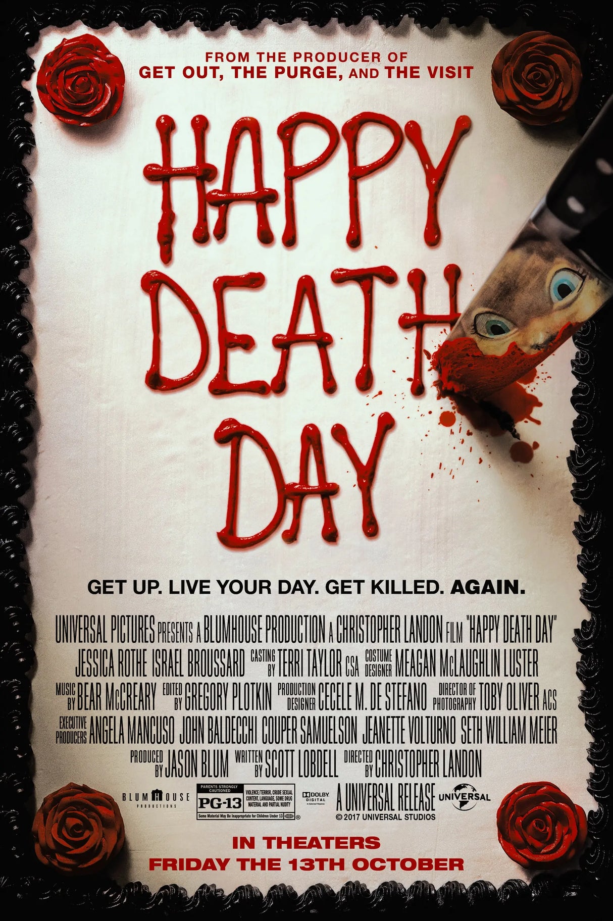 Happy Death Day A2 Size Movie Poster-Pixel Demon